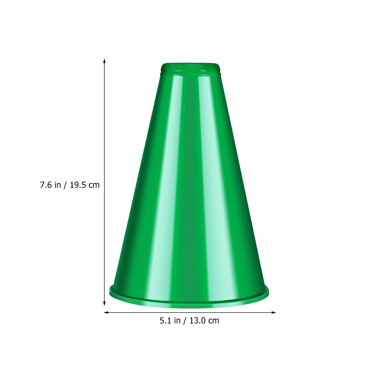 6 Pcs Megaphone Kids Cheer Megaphones Bulk Handheld Large Plastic Cheerleading Toy
6 Pcs Megaphone Kids Cheer Megaphones Bulk Handheld Large Plastic Cheerleading Toy