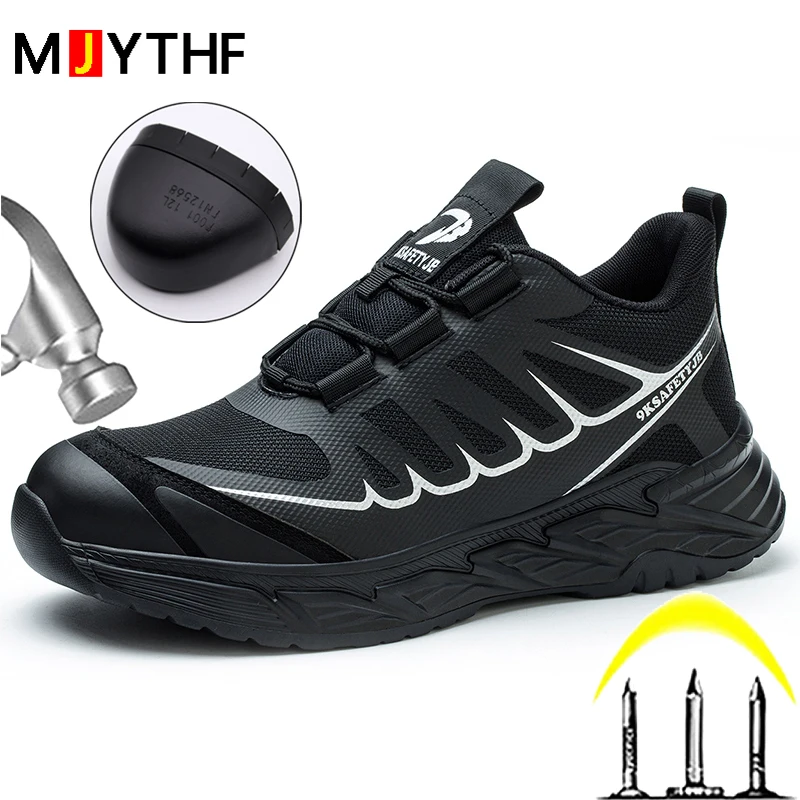 New Work Shoes Men Security Indestructible Shoes Anti-smash Anti-puncture Safety Shoes Steel Toe Sneakers Men Protective Shoes
New Work Shoes Men Security Indestructible Shoes Anti-smash Anti-puncture Safety Shoes Steel Toe Sneakers Men Protective Shoes