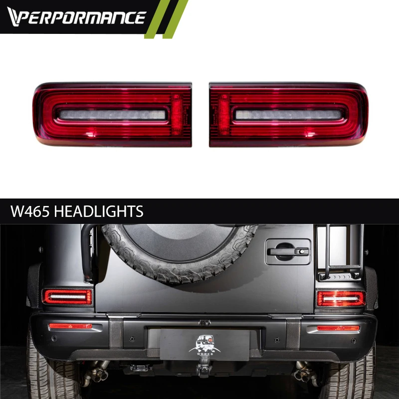 2025 Новые задние фонари G Class ABS LED Задний фонарь Задний фонарь RED W465 W464 Задний фонарь Автомобильный фонарь Аксессуар Кузов Замена деталей
2025 Новые задние фонари G Class ABS LED Задний фонарь Задний фонарь RED W465 W464 Задний фонарь Автомобильный фонарь Аксессуар Кузов Замена деталей