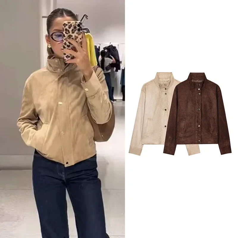 2025 New Jackets Autumn Women's Fashion High-necked Elegant Women's Autumn Warm Coats Street Chic Youth Travel Holiday Jackets
2025 New Jackets Autumn Women's Fashion High-necked Elegant Women's Autumn Warm Coats Street Chic Youth Travel Holiday Jackets