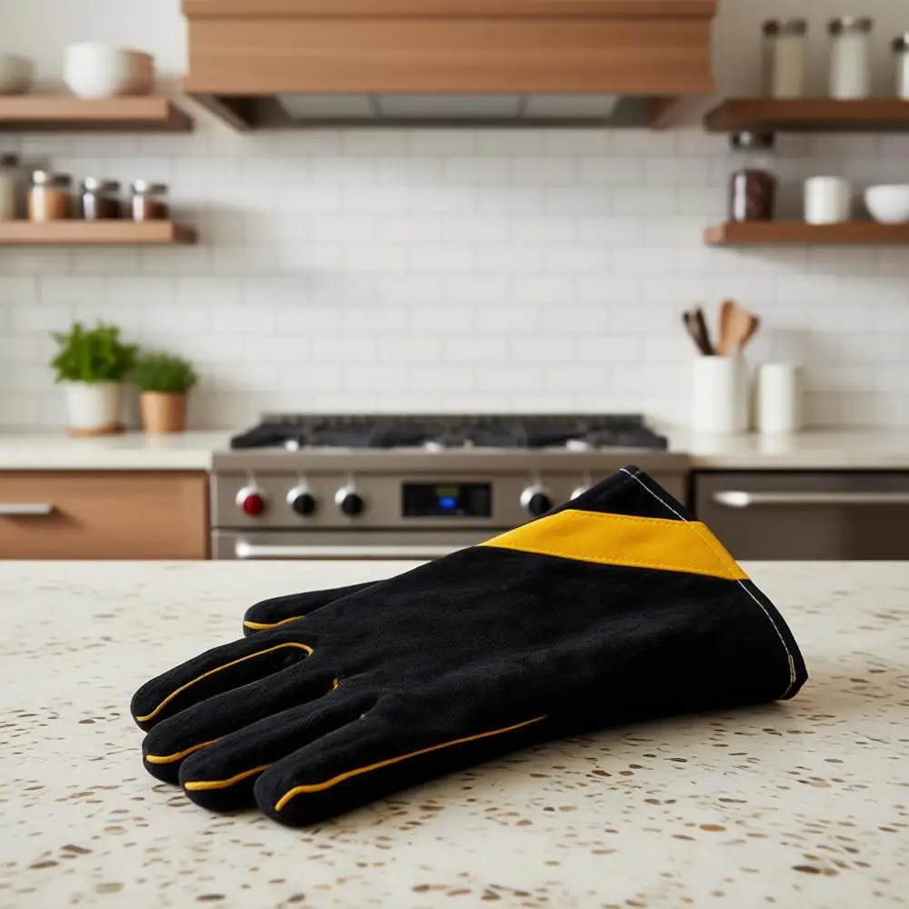 Термостойкие перчатки для безопасного приготовления пищи на открытом воздухе и гриля
Термостойкие перчатки для безопасного приготовления пищи на открытом воздухе и гриля