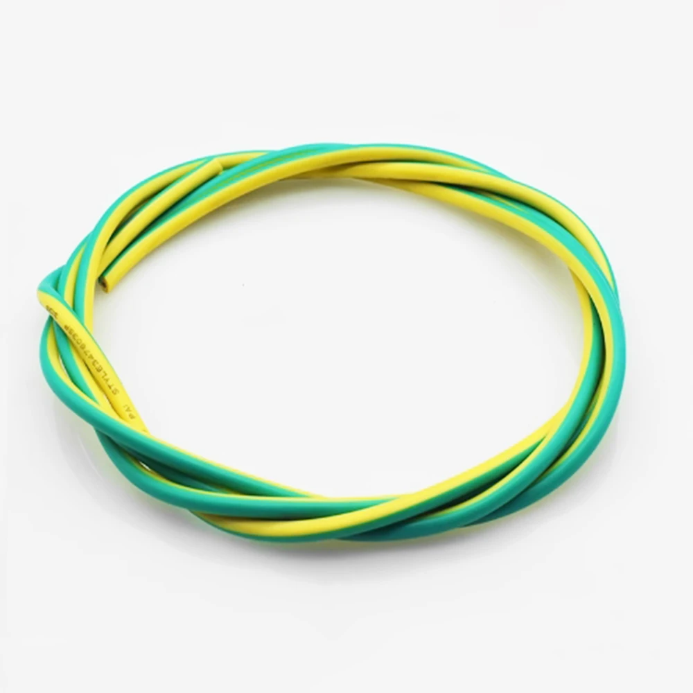 100 Meters Soft Silicone Rubber High Temperature Resistant AGR0.5 0.75 1 Square Yellow Green Double Color Grounding Wire
100 Meters Soft Silicone Rubber High Temperature Resistant AGR0.5 0.75 1 Square Yellow Green Double Color Grounding Wire