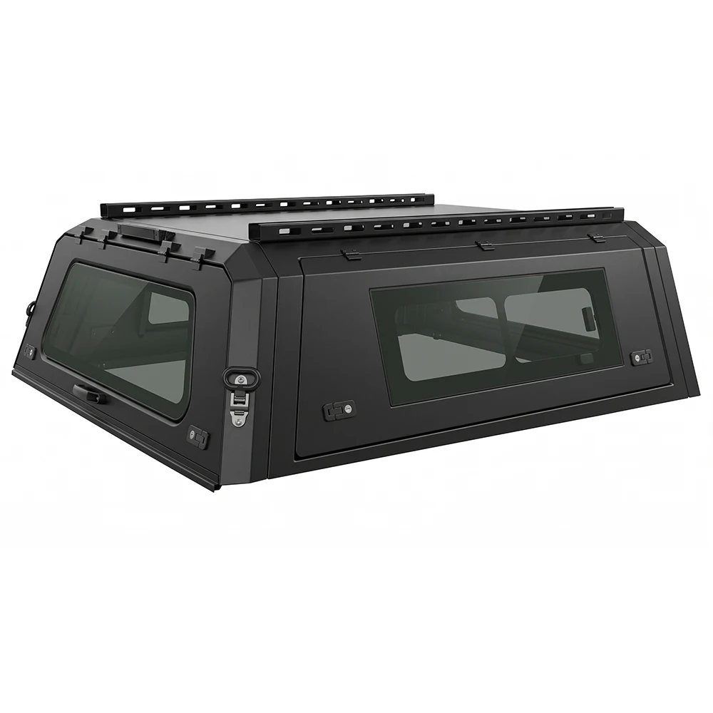 Sliding Window Aluminum Pickup High Canopy for Silverado 1500 RAM for Ranger Dmax Navara 4WD Truck Waterproof Modification
Sliding Window Aluminum Pickup High Canopy for Silverado 1500 RAM for Ranger Dmax Navara 4WD Truck Waterproof Modification