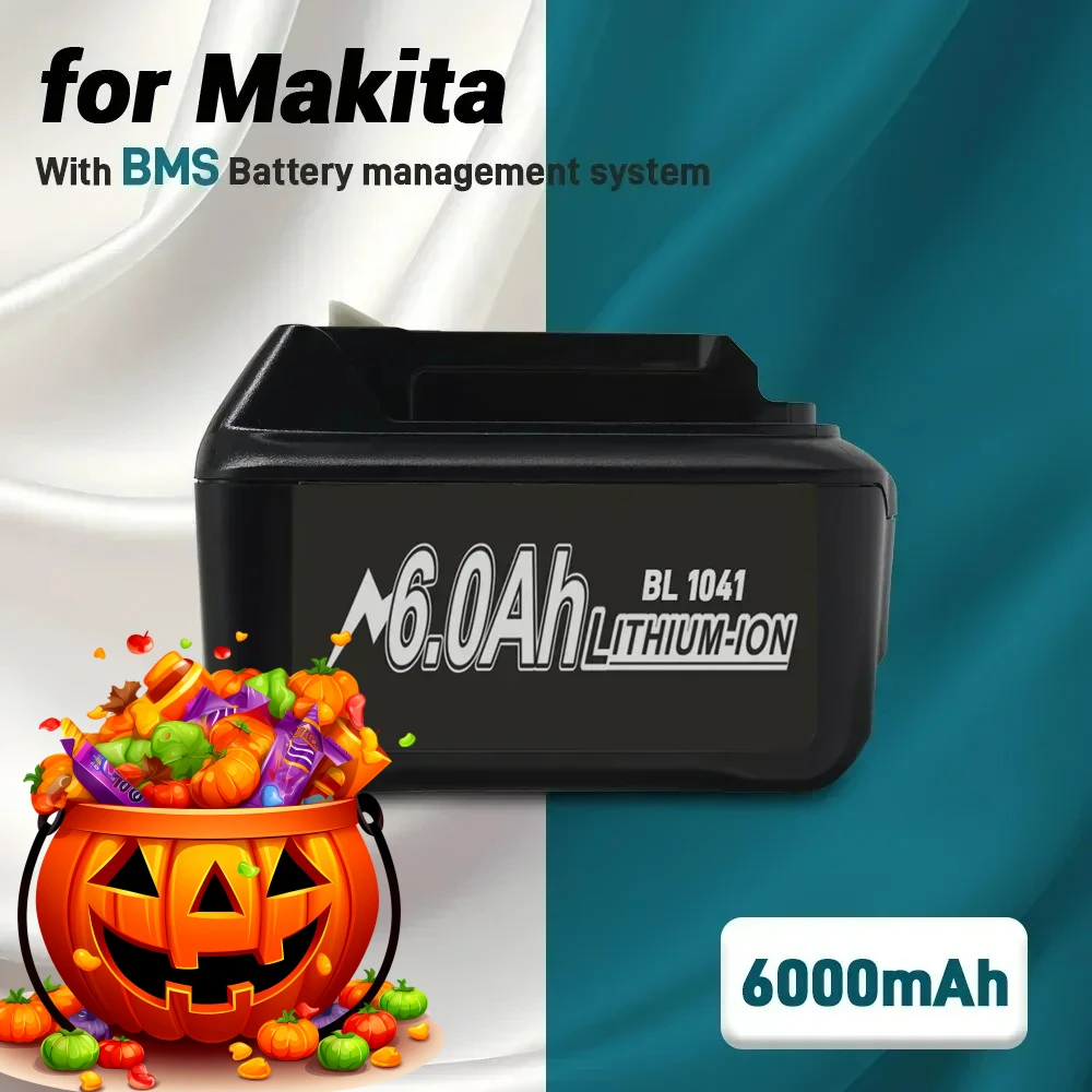 12V 6Ah Rechargeable Lithium Battery Batteries For Makita Electric Drill L1016 BL1021B BL1041B Power Tools Replacement Batteries
12V 6Ah Rechargeable Lithium Battery Batteries For Makita Electric Drill L1016 BL1021B BL1041B Power Tools Replacement Batteries