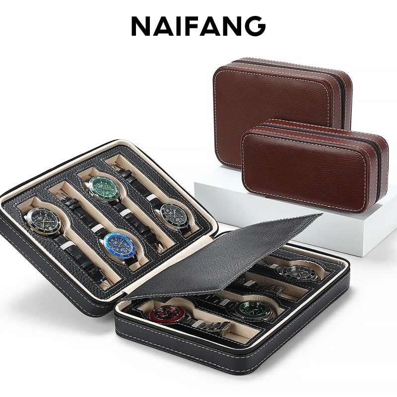 Watch case leather watch storage box travel portable mechanical watch jewelry packaging gift box watch storage bag
Watch case leather watch storage box travel portable mechanical watch jewelry packaging gift box watch storage bag