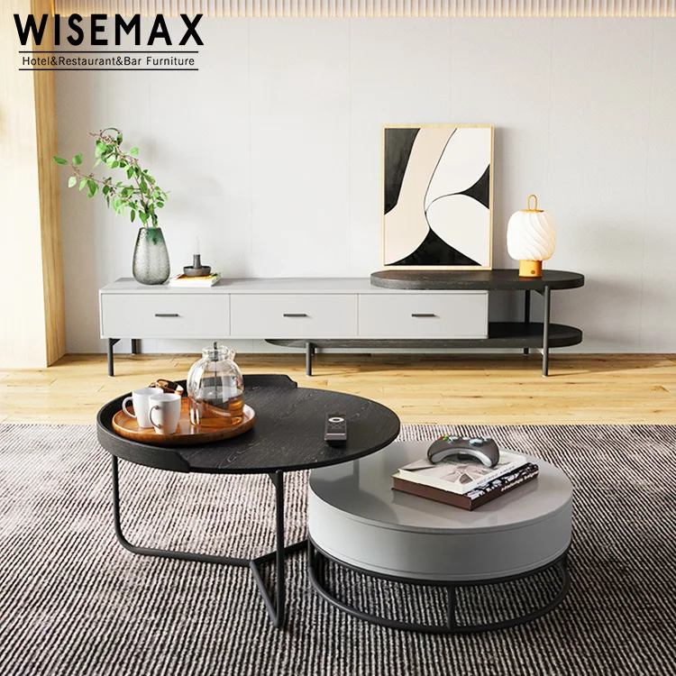 WISEMAX МЕБЕЛЬ Современная металлическая ножка из черного дерева, круглый центральный журнальный столик, дизайн, умный журнальный столик для гостиной
WISEMAX МЕБЕЛЬ Современная металлическая ножка из черного дерева, круглый центральный журнальный столик, дизайн, умный журнальный столик для гостиной