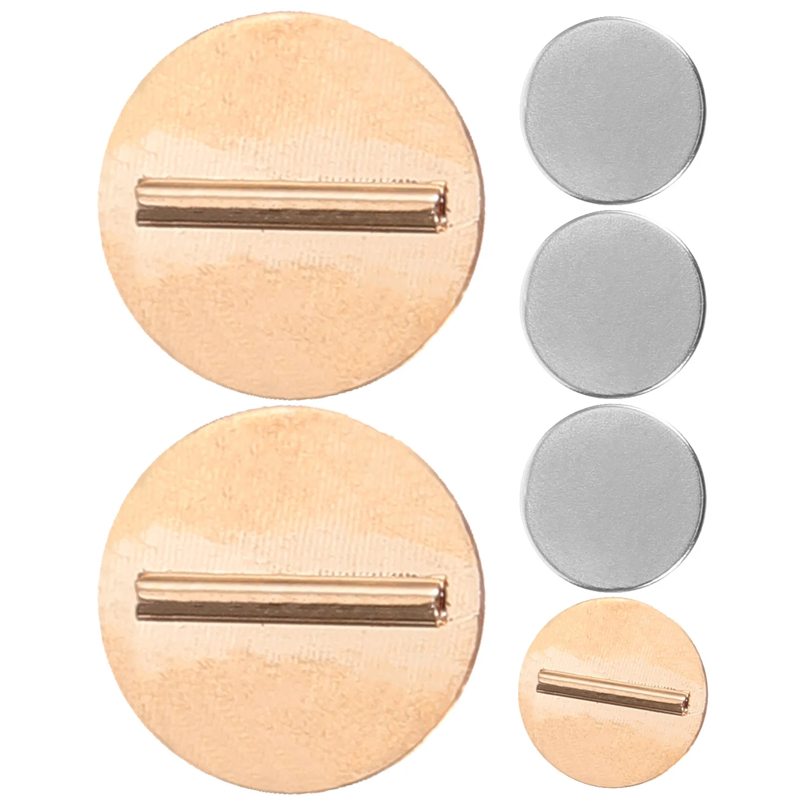 3 Pairs Mini Pin Brooch Converter Garment Magnet Buckle Accessory Metal Holder Magnetic Clothes Part Magnets
3 Pairs Mini Pin Brooch Converter Garment Magnet Buckle Accessory Metal Holder Magnetic Clothes Part Magnets