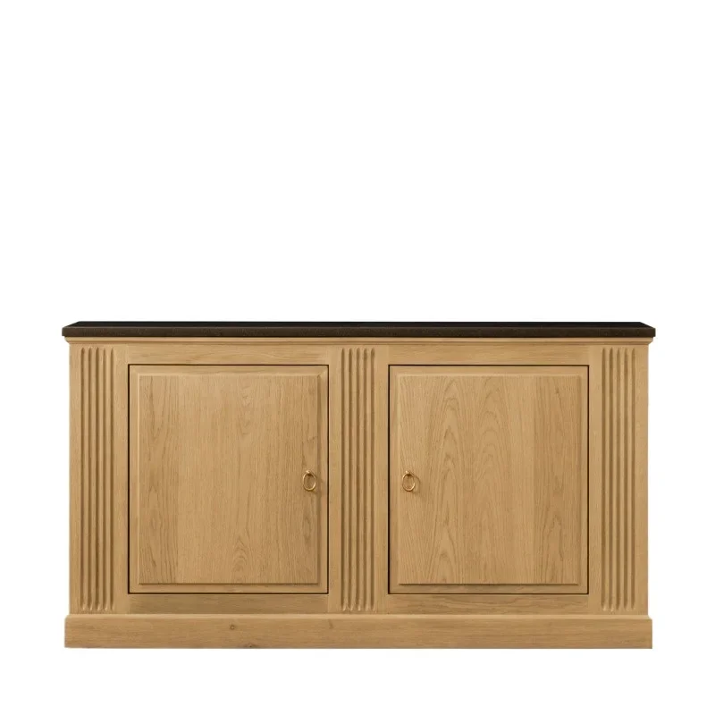 American solid wood retro chest French high-end double door storage bedroom storage cabinet
American solid wood retro chest French high-end double door storage bedroom storage cabinet