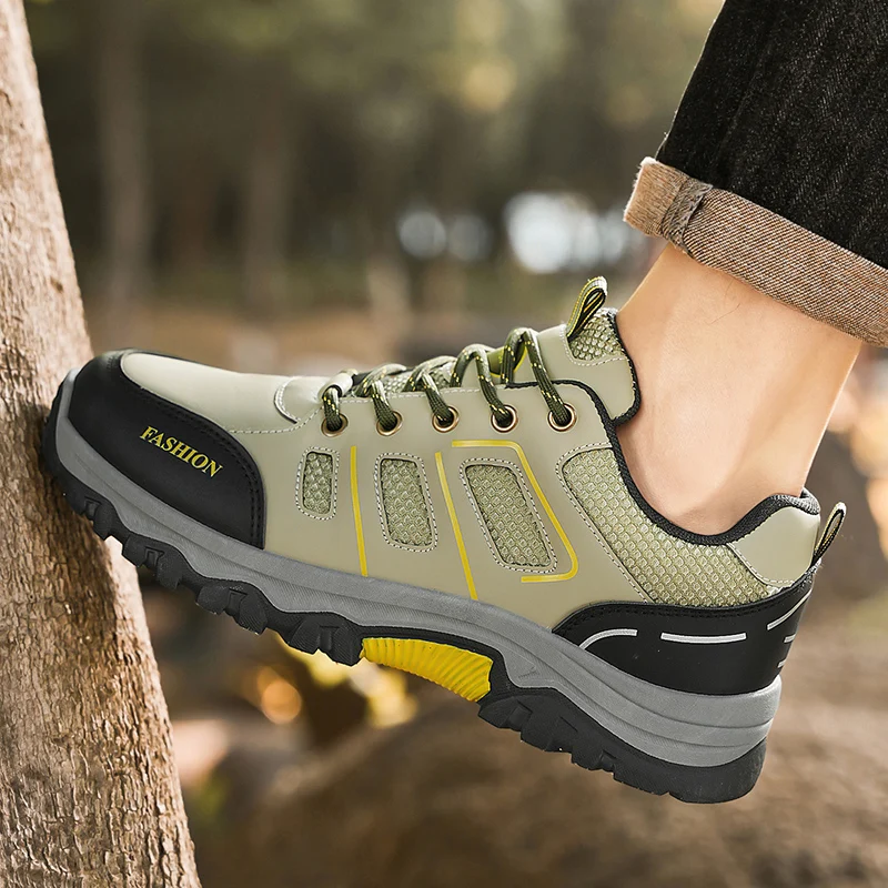 Spring Men's Breathable Work Outdoor Travel Thick Soled Wear-resistant Sports Walking Comfortable Anti Slip Casual Hiking Shoes
Spring Men's Breathable Work Outdoor Travel Thick Soled Wear-resistant Sports Walking Comfortable Anti Slip Casual Hiking Shoes