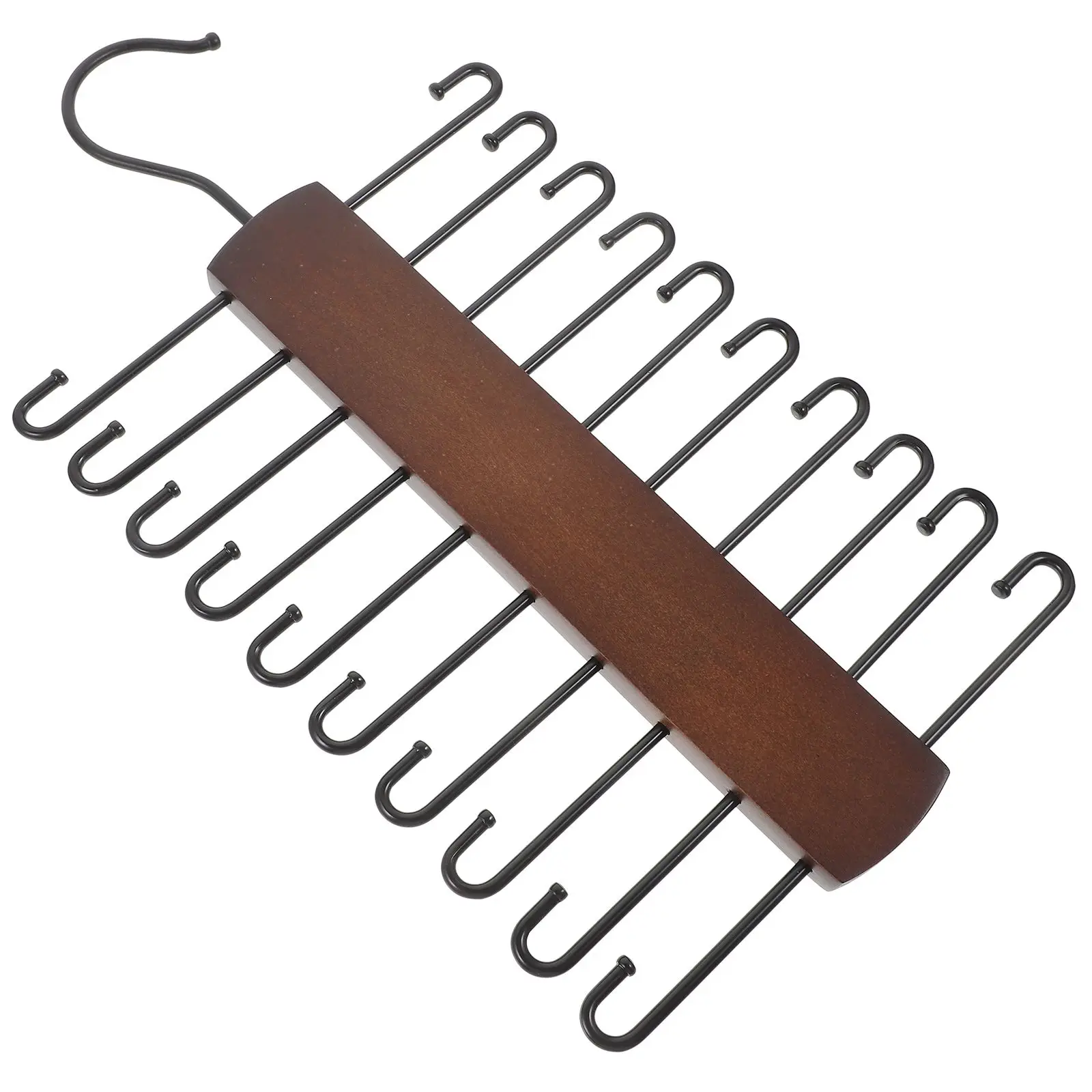 20 Hooks Hanger Sturdy Wood Iron Scarf Belt Organizer Rack For Closet Tie Organizer Home Wardrobe Storage Display Shelf
20 Hooks Hanger Sturdy Wood Iron Scarf Belt Organizer Rack For Closet Tie Organizer Home Wardrobe Storage Display Shelf