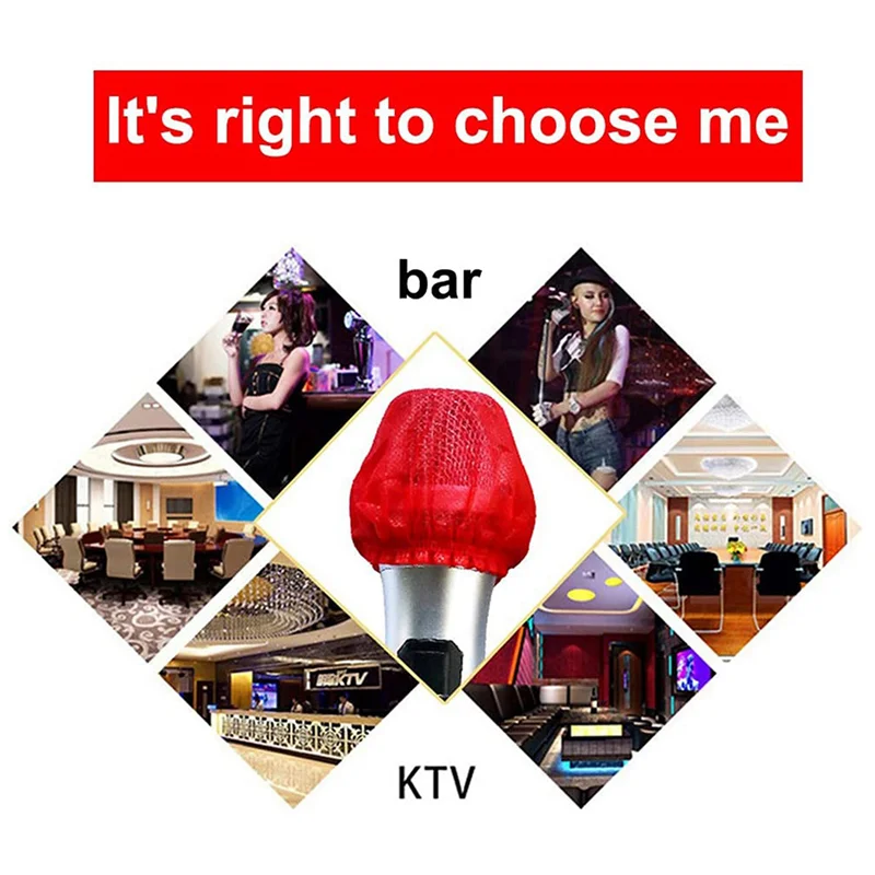 【Купить сейчас】1600 шт. одноразовый чехол для микрофона, ветровое стекло ручного микрофона для студии звукозаписи KTV, караоке (смешанные цвета)
【Купить сейчас】1600 шт. одноразовый чехол для микрофона, ветровое стекло ручного микрофона для студии звукозаписи KTV, караоке (смешанные цвета)