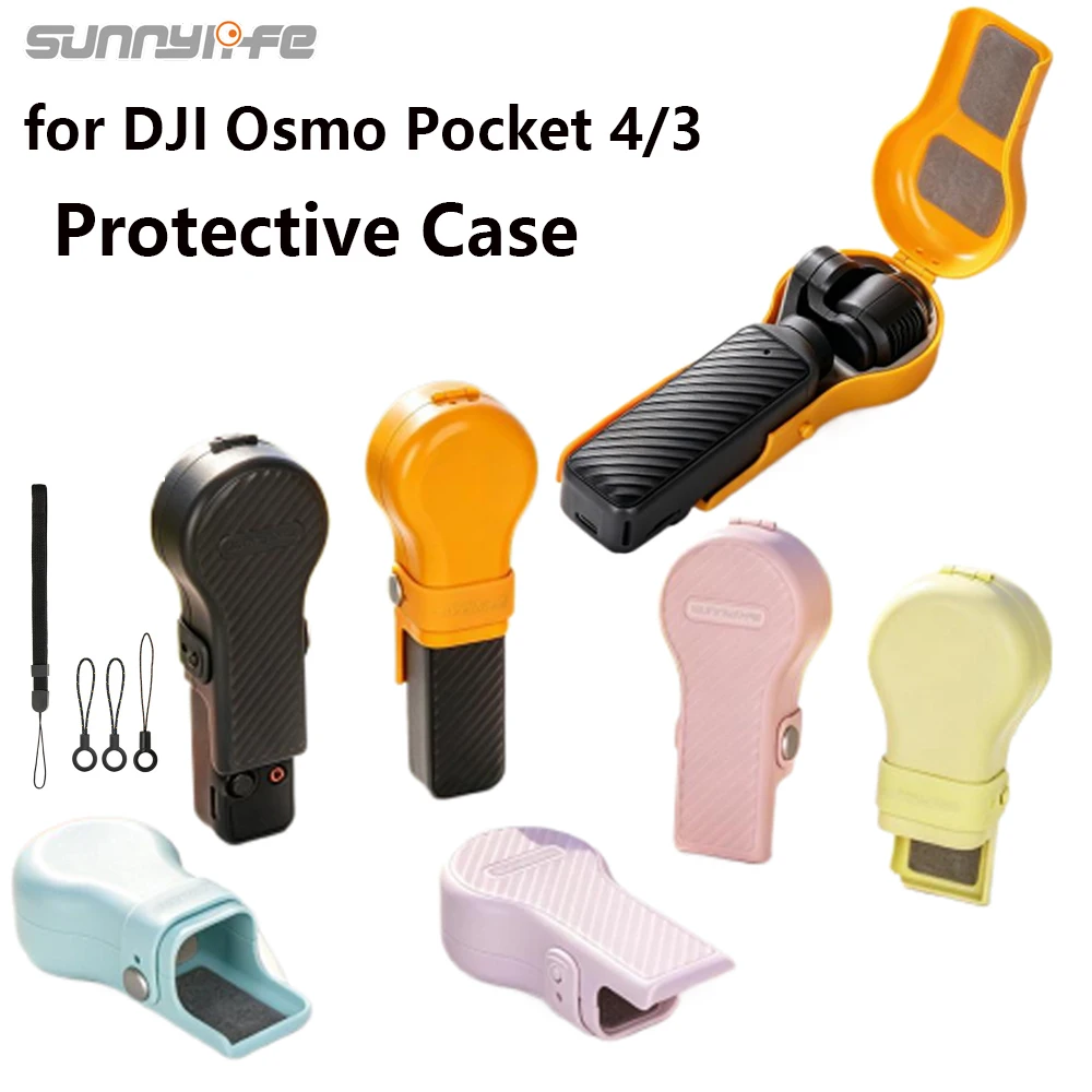 Sunnylife For DJI Osmo Pocket 4/Pocket 3 Protective Case Camera Lens Screen Protector Anti-fall Flip Cover Quick Release Case
Sunnylife For DJI Osmo Pocket 4/Pocket 3 Protective Case Camera Lens Screen Protector Anti-fall Flip Cover Quick Release Case