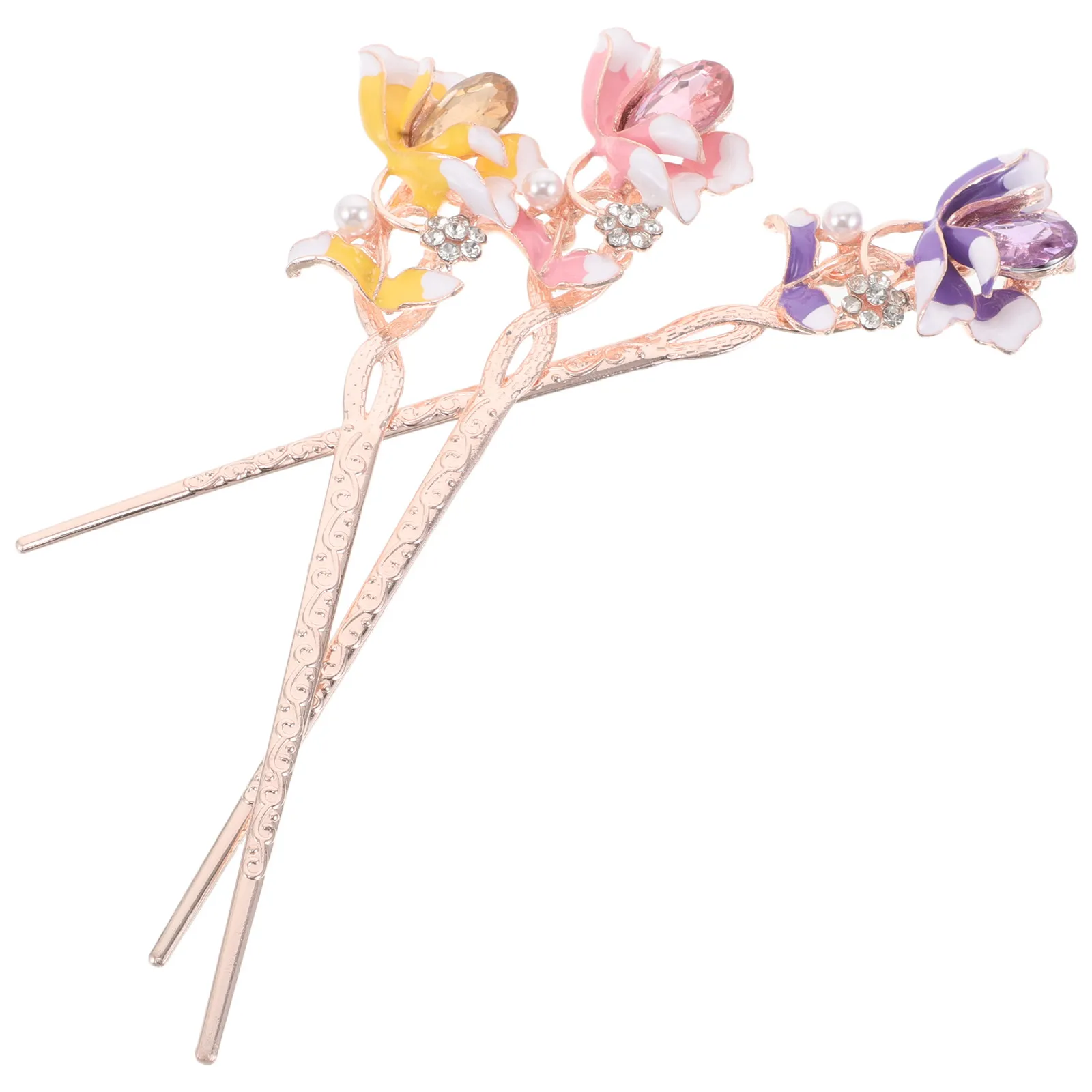 3Pcs Traditional Chinese Hairpins for Women Elegant Vintage Flower Hair Sticks Chignon Pins for Updo Hairstyles Hanfu Hair
3Pcs Traditional Chinese Hairpins for Women Elegant Vintage Flower Hair Sticks Chignon Pins for Updo Hairstyles Hanfu Hair