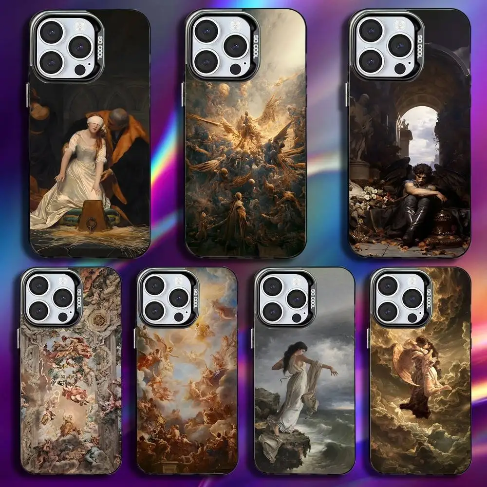 Renaissance Art Painting Phone Case For iPhone 16,15,14,13,12,11,Pro,Max,Plus,Mini,XS,SE Anti Fall Black Matte Hard Bumper
Renaissance Art Painting Phone Case For iPhone 16,15,14,13,12,11,Pro,Max,Plus,Mini,XS,SE Anti Fall Black Matte Hard Bumper