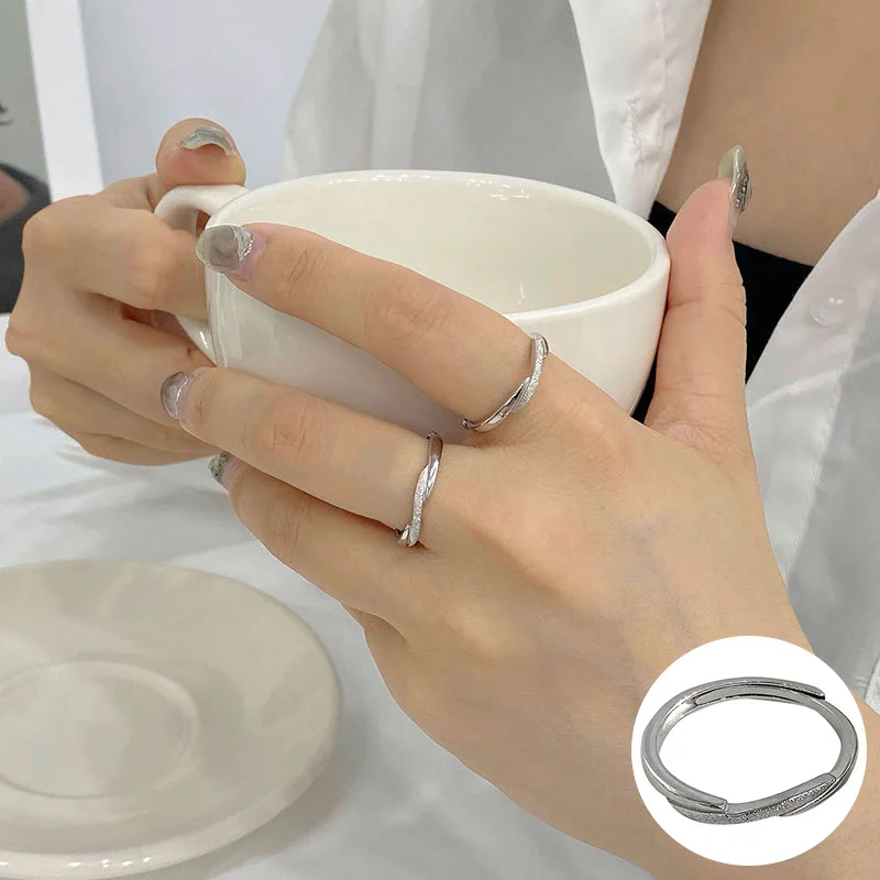 100% 925 Sterling Silver Geometric Ring for Women Girl Simple Fashion Frosted Round Design Jewelry Party Gift Dropshipping
100% 925 Sterling Silver Geometric Ring for Women Girl Simple Fashion Frosted Round Design Jewelry Party Gift Dropshipping