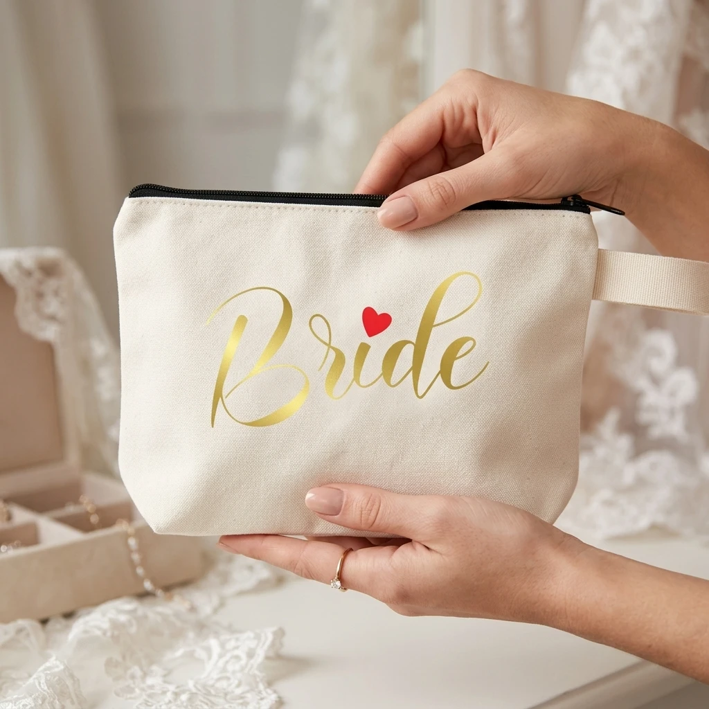 Team Bride Evjf Party Print Zipper Canvas Cosmetic Pouch Travel Organizer Bachelorette Party Gift Travel Lipstick Bag Coin Purse
Team Bride Evjf Party Print Zipper Canvas Cosmetic Pouch Travel Organizer Bachelorette Party Gift Travel Lipstick Bag Coin Purse