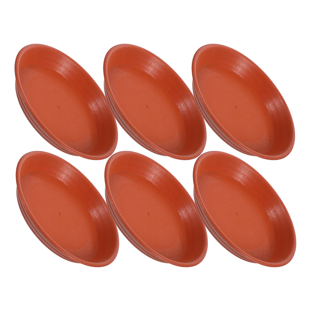 6pcs Flower Pot Tray Plant Saucer Imitation Red Clay Drip Plate 17cm Inner 22cm Outer Water Collection Garden Accessories
6pcs Flower Pot Tray Plant Saucer Imitation Red Clay Drip Plate 17cm Inner 22cm Outer Water Collection Garden Accessories