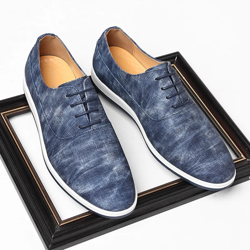 Men Classic Business Shoes Luxury Design Fashion Pointed Toe Lace-Up Formal Wedding Shoes Canvas Male Footwear Plus Size 38-44
Men Classic Business Shoes Luxury Design Fashion Pointed Toe Lace-Up Formal Wedding Shoes Canvas Male Footwear Plus Size 38-44