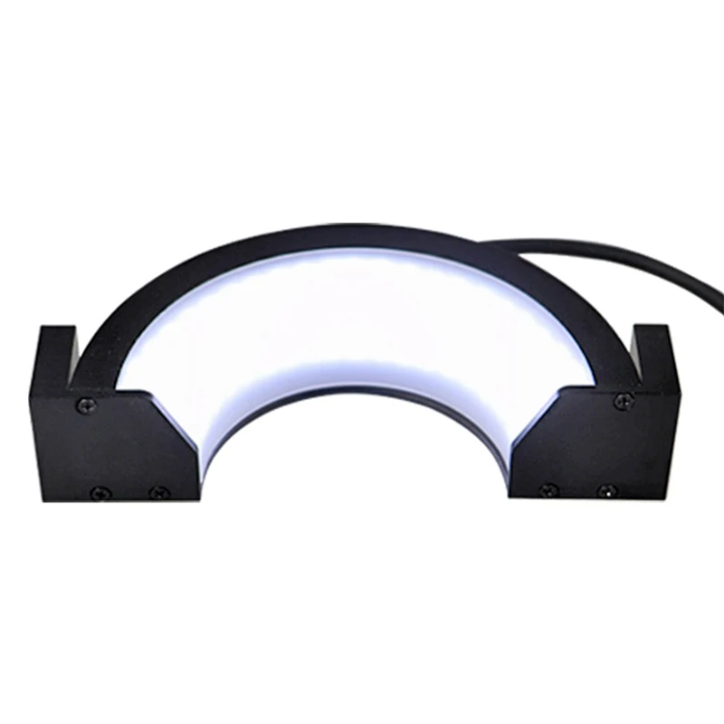 Low angle illumination Easy to install LED semi-circular light source for vision inspection
Low angle illumination Easy to install LED semi-circular light source for vision inspection