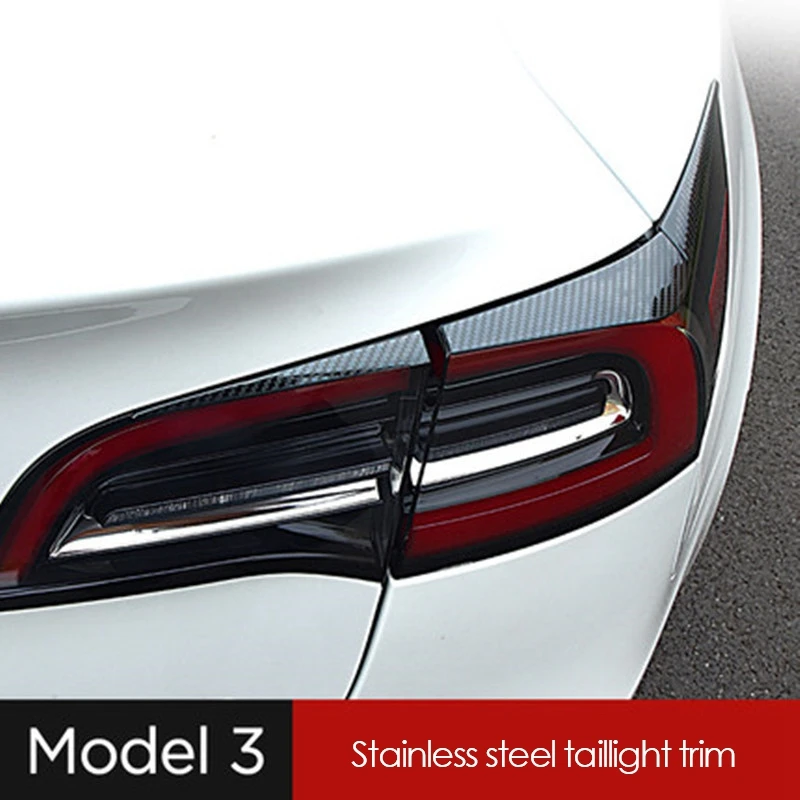 НОВИНКА-для Tesla Model 3, задний задний фонарь, накладка на брови, полоски заднего стоп-сигнала, отделка, внешний стиль
НОВИНКА-для Tesla Model 3, задний задний фонарь, накладка на брови, полоски заднего стоп-сигнала, отделка, внешний стиль