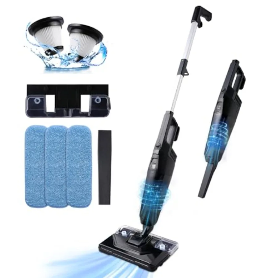 Stick Vacuum Cleaner with 3 Mop Pads Electirc Mop 600W 18kpa Powerful Suction Corded Upright Vacuum Lightweight Electric mop fo
Stick Vacuum Cleaner with 3 Mop Pads Electirc Mop 600W 18kpa Powerful Suction Corded Upright Vacuum Lightweight Electric mop fo
