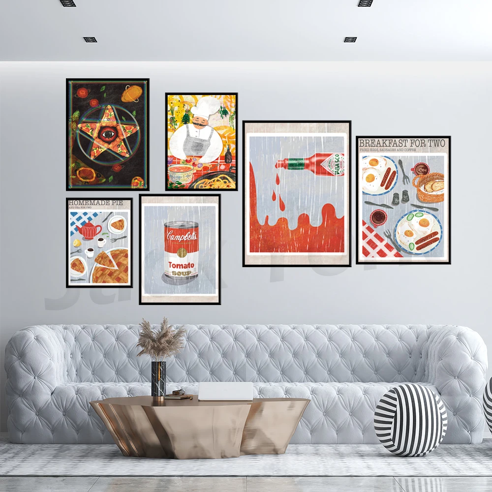 Retro food art, Hot sauce print, Pasta poster, pizza print, retro pizza art
Retro food art, Hot sauce print, Pasta poster, pizza print, retro pizza art