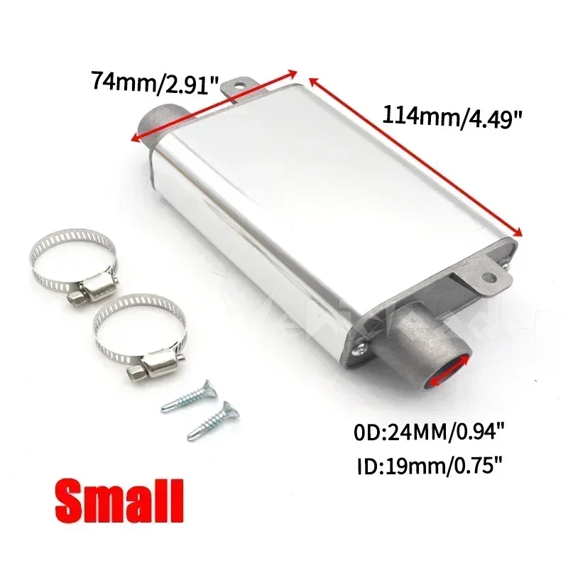 24mm Muffler Air Parking Heater Exhaust Pipe Aluminum Alloy Small Medium Large For Car Truck Camper VAN
24mm Muffler Air Parking Heater Exhaust Pipe Aluminum Alloy Small Medium Large For Car Truck Camper VAN