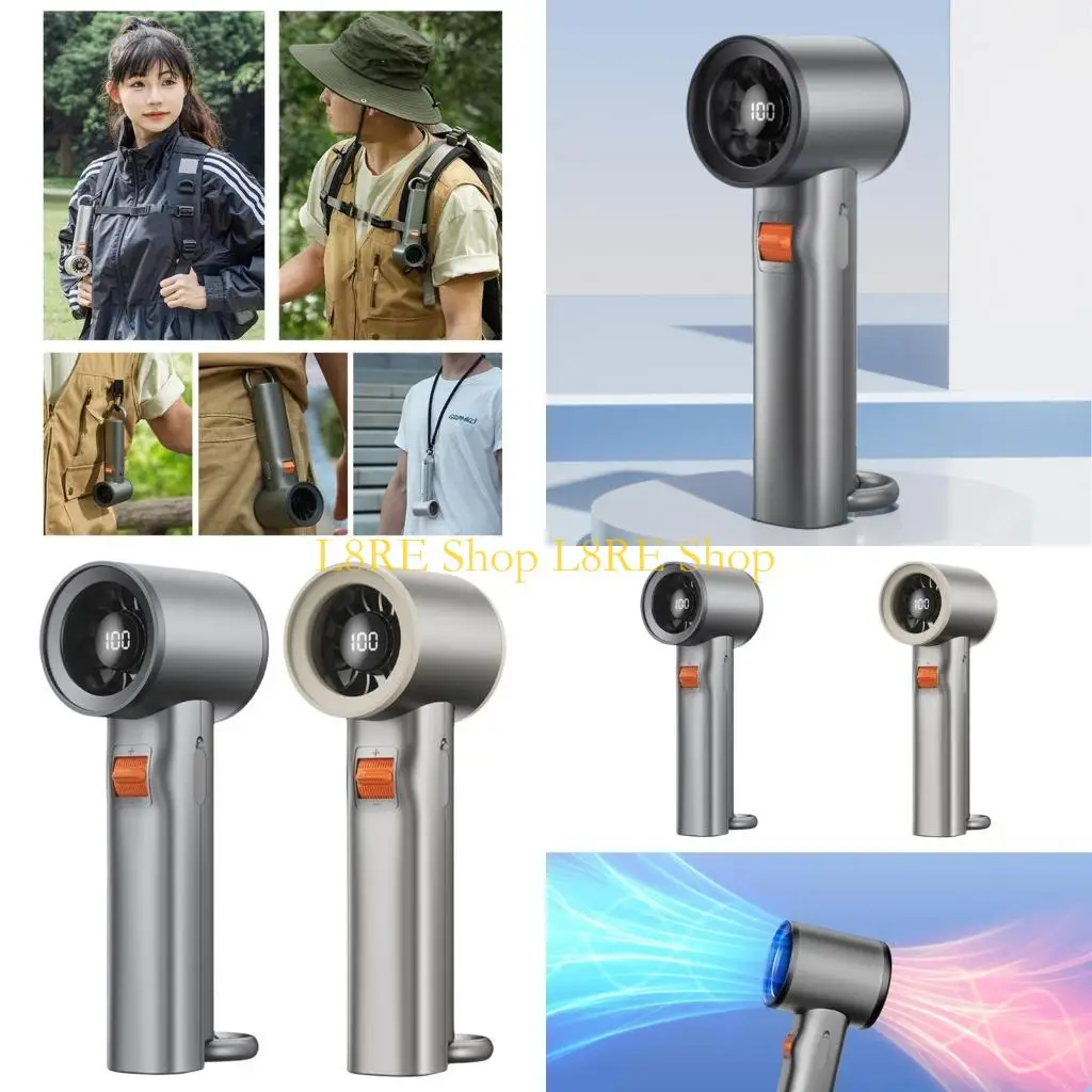 L8RE Portable Handheld Miniature Fan Зарядка USB и светодиодный дисплей для вентилятора регулируемого охлаждения на открытом и
L8RE Portable Handheld Miniature Fan Зарядка USB и светодиодный дисплей для вентилятора регулируемого охлаждения на открытом и
