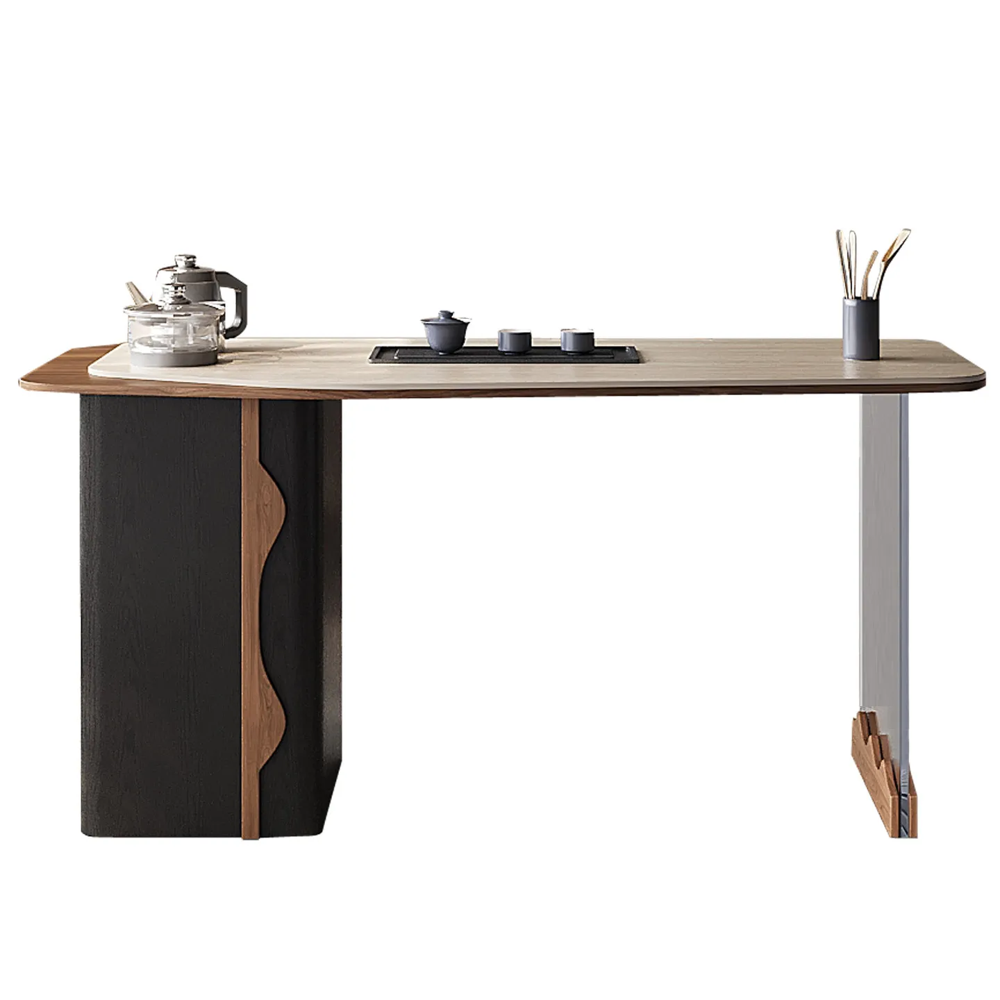 b15 home balcony tea table office integrated travertine high-end modern simple rock slab desk
b15 home balcony tea table office integrated travertine high-end modern simple rock slab desk