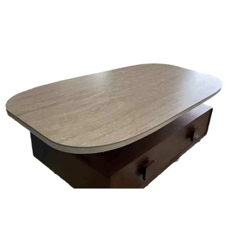 Medieval travertine solid wood coffee table living room household simple walnut creative microcrystalline stone coffee table
Medieval travertine solid wood coffee table living room household simple walnut creative microcrystalline stone coffee table