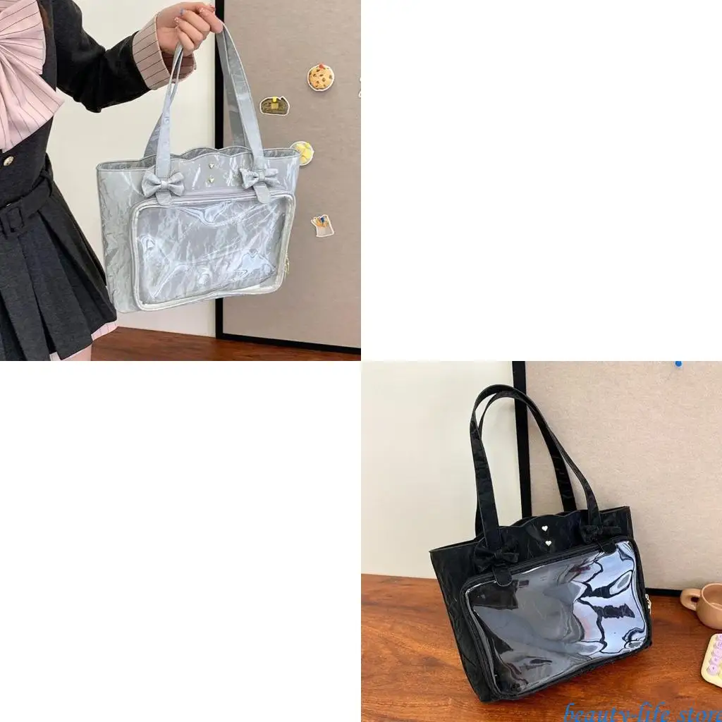 Lightweight PU Shoulder Bag Large Handbag For Anime Enthusiasts And Students 517D
Lightweight PU Shoulder Bag Large Handbag For Anime Enthusiasts And Students 517D