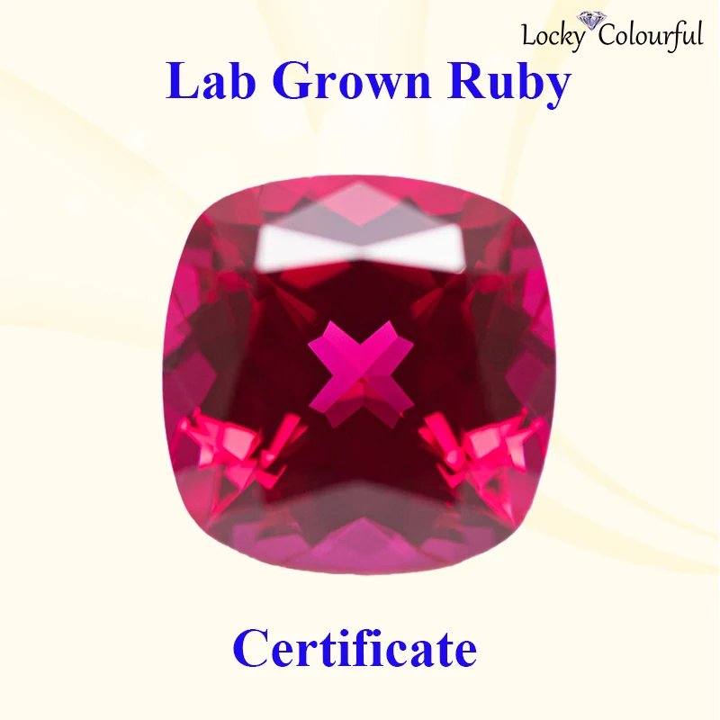 Lab Grown Ruby Red Color Square Cushion Shape Top Quality Charm Selectable AGL Certificate Beads for Diy Jewelry Making Rings
Lab Grown Ruby Red Color Square Cushion Shape Top Quality Charm Selectable AGL Certificate Beads for Diy Jewelry Making Rings