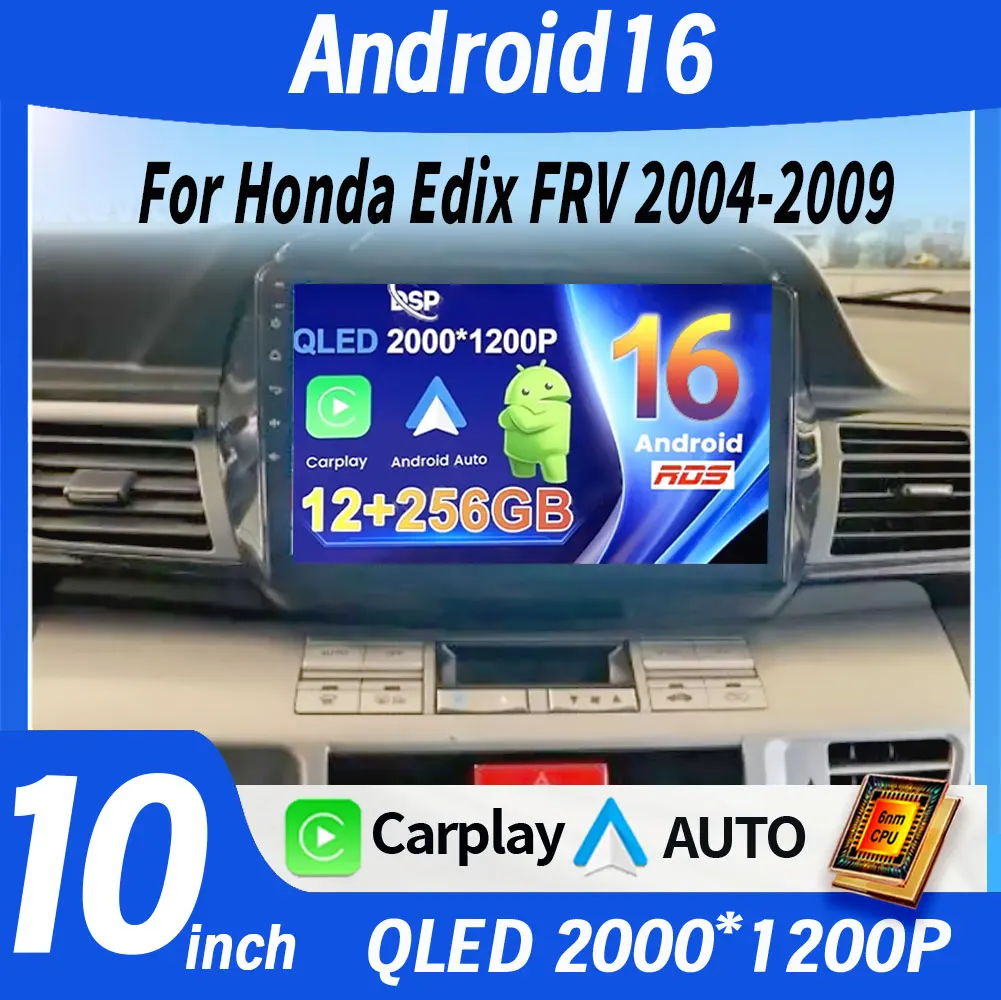 Автомобильное радио на базе Android 16 для Honda Edix FRV 2004, 2005, 2006, 2007, 2008, 2009, мультимедийный видеоплеер, навигация, GPS, 2 Din, DVD, головное устройство
Автомобильное радио на базе Android 16 для Honda Edix FRV 2004, 2005, 2006, 2007, 2008, 2009, мультимедийный видеоплеер, навигация, GPS, 2 Din, DVD, головное устройство
