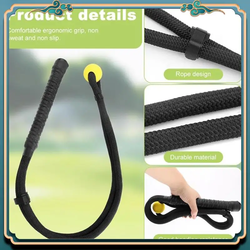 Latest Golf Swing Training Aid, Rope Trainer Equipment Improve Swing Speed Lagging Rhythm, Golf Warm-Up Exercise For Strength
Latest Golf Swing Training Aid, Rope Trainer Equipment Improve Swing Speed Lagging Rhythm, Golf Warm-Up Exercise For Strength