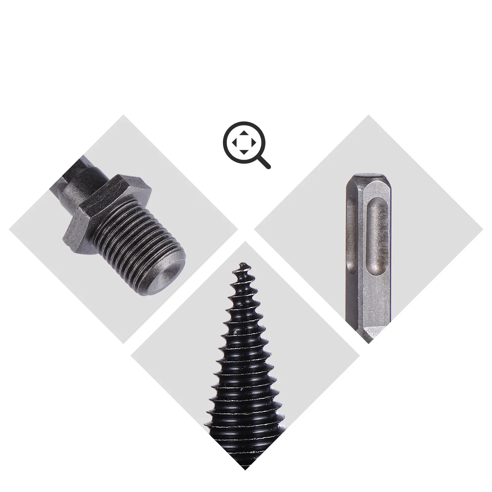 4Pcs Sturdy Wood Splitter Drill Bit High Hardness Precision Multiuse Home Camping Farm Firewood Drill Splitter
4Pcs Sturdy Wood Splitter Drill Bit High Hardness Precision Multiuse Home Camping Farm Firewood Drill Splitter