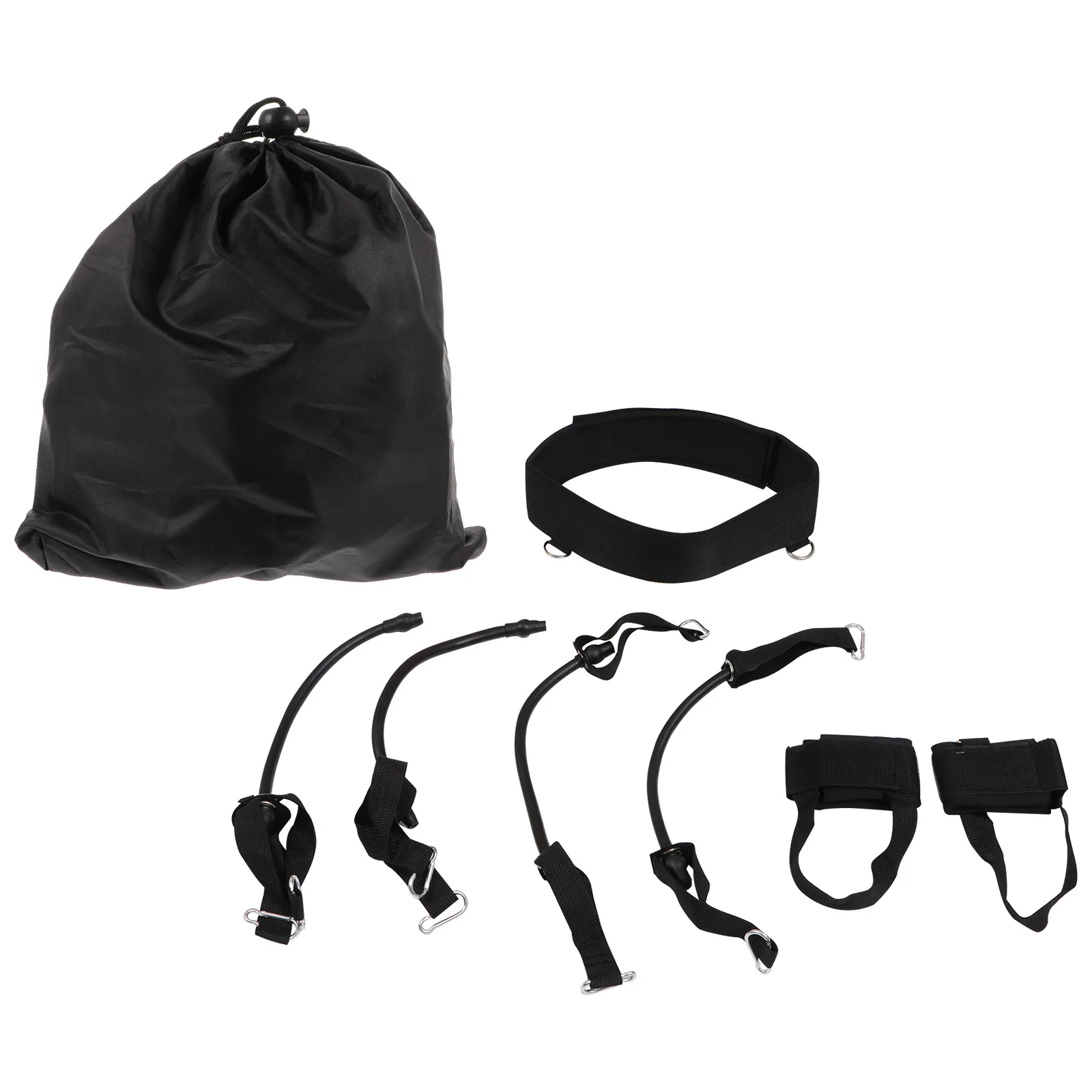 1 set 1 Set Adjustable Leg Strength Trainer Jump Belt Resistance Waist Straps Bounce Training Band For Vertical Jump Workout Leg
1 set 1 Set Adjustable Leg Strength Trainer Jump Belt Resistance Waist Straps Bounce Training Band For Vertical Jump Workout Leg