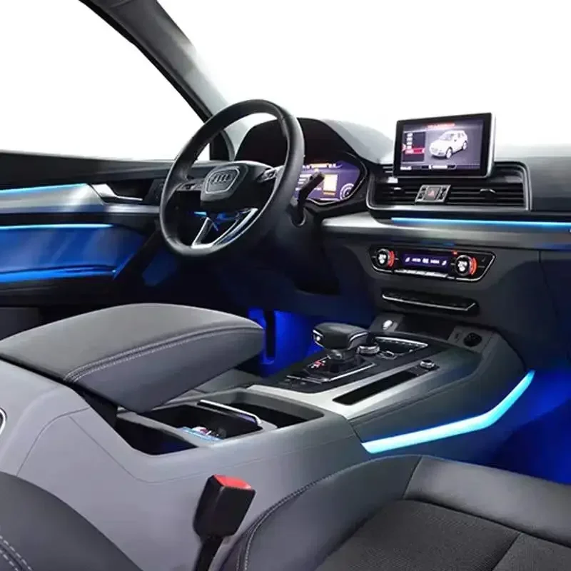 2025 Hot Sale 16/32/64 Color RGB Strip Light Car Interior Lights Car Ambient Light for Audi A6 C7 2012-2018
2025 Hot Sale 16/32/64 Color RGB Strip Light Car Interior Lights Car Ambient Light for Audi A6 C7 2012-2018