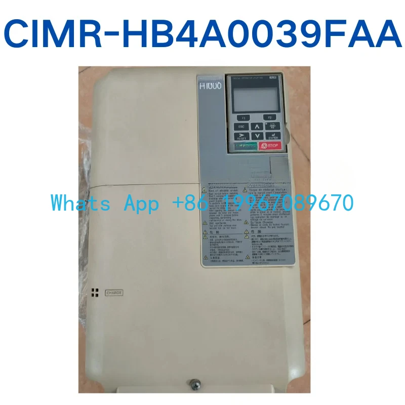Second hand CIMR-HB4A0039FAA inverter test Ok
Second hand CIMR-HB4A0039FAA inverter test Ok