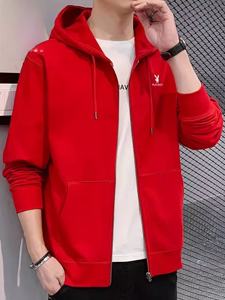 Мужская толстовка-худи на молнии, красная, весенняя, новая, утепленная, свободного кроя, с длинными рукавами, повседневная, на молнии
Мужская толстовка-худи на молнии, красная, весенняя, новая, утепленная, свободного кроя, с длинными рукавами, повседневная, на молнии