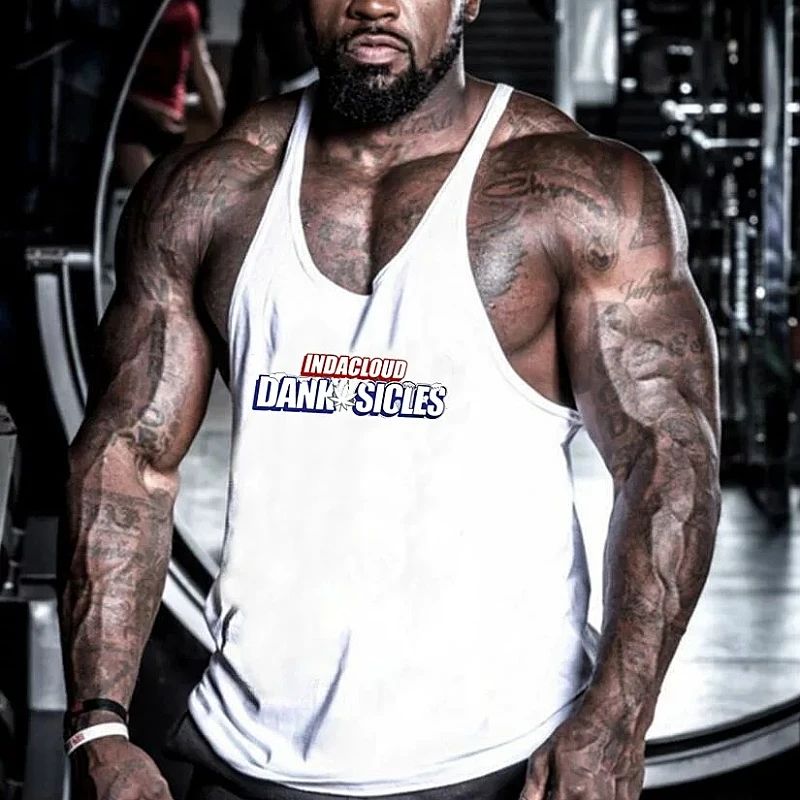 Gym Tank Top Men's Sleeveless Stringer - Cotton Muscle Fitness Singlets, Blank Bodybuilding Wear 
Gym Tank Top Men's Sleeveless Stringer - Cotton Muscle Fitness Singlets, Blank Bodybuilding Wear