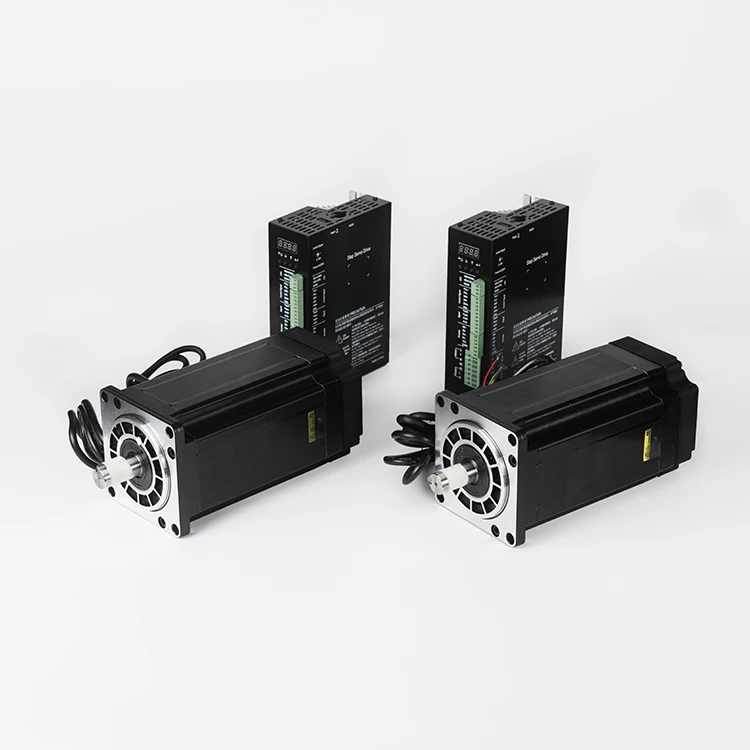 Close Loop NEMA 42 25N.m 110 Frame 285mm Length Stepper Motor 3-phase 1.2 Degree with Encoder Driver Kit
Close Loop NEMA 42 25N.m 110 Frame 285mm Length Stepper Motor 3-phase 1.2 Degree with Encoder Driver Kit