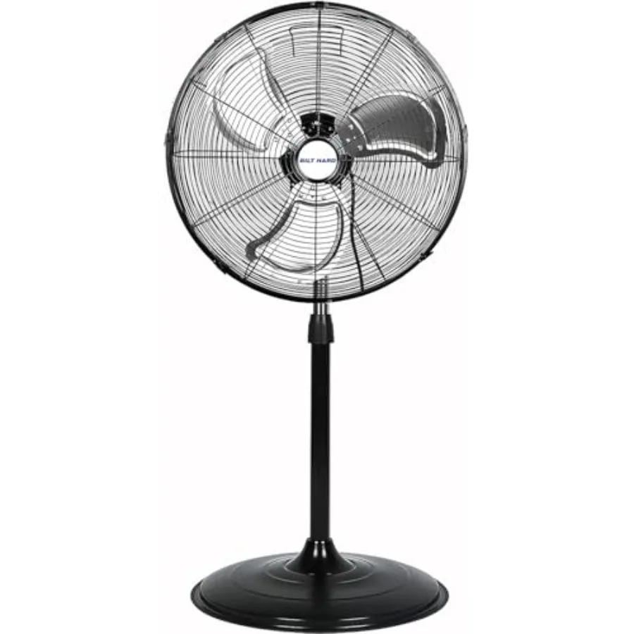 5200 CFM 20 High-Velocity Industrial Pedestal Fan 3-Speed Oscillating Stand Fan Heavy Duty Metal Fan for Commercial Warehouse G
5200 CFM 20 High-Velocity Industrial Pedestal Fan 3-Speed Oscillating Stand Fan Heavy Duty Metal Fan for Commercial Warehouse G