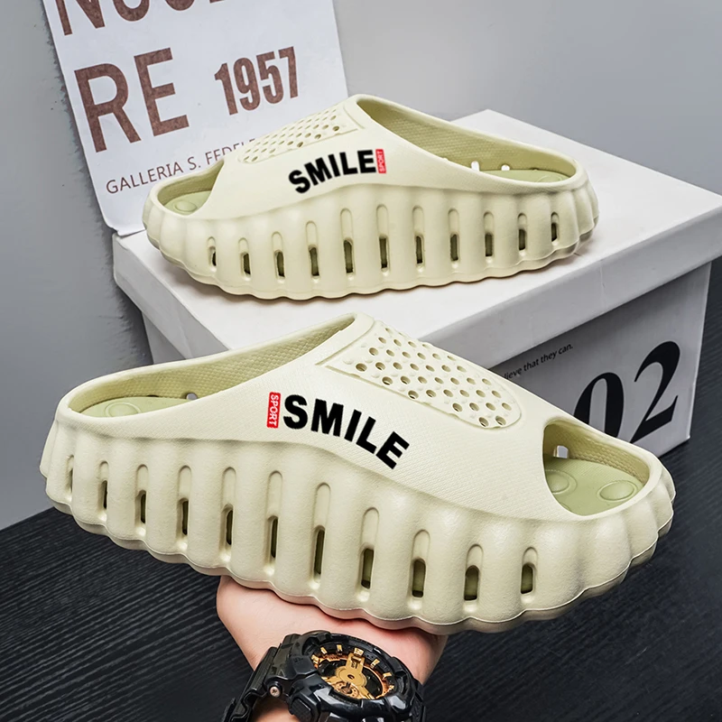 Unisex Fashion EVA Thick Sole Slides Summer Large Size Lightweight Comfortable Casual Sandals Home Daily Slippers For Men Women
Unisex Fashion EVA Thick Sole Slides Summer Large Size Lightweight Comfortable Casual Sandals Home Daily Slippers For Men Women