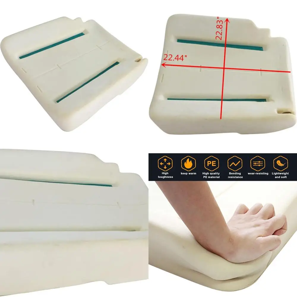 SecosAutoparts нижняя подушка сиденья с левой стороны водителя, пенопластовая подушка, совместимая с пикапом Dodge Ram 1500 2500 3500 SLT ST Truck
SecosAutoparts нижняя подушка сиденья с левой стороны водителя, пенопластовая подушка, совместимая с пикапом Dodge Ram 1500 2500 3500 SLT ST Truck