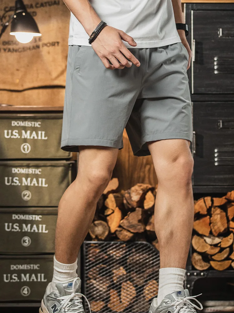 Grey Quick Dry Thin Sport Shorts Men Running Fitness 3/4 Length Loose Thin Ice Silk Shorts Straight Leg Elastic Waist Summer
Grey Quick Dry Thin Sport Shorts Men Running Fitness 3/4 Length Loose Thin Ice Silk Shorts Straight Leg Elastic Waist Summer
