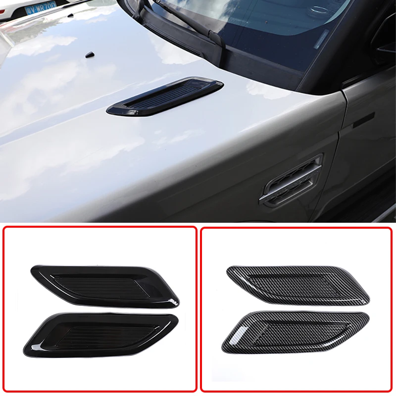 2 Pcs Of ABS Carbon Fiber/Piano Black Exterior Details Automotive General Engine Cover Vents Decorative Stickers Car Accessories
2 Pcs Of ABS Carbon Fiber/Piano Black Exterior Details Automotive General Engine Cover Vents Decorative Stickers Car Accessories