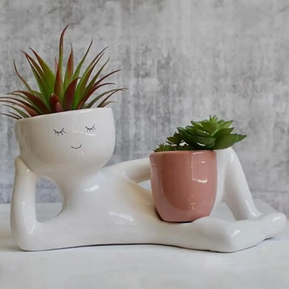 Creative Lazy Men Planter Pots Indoor Plants Cute Resin Flower Head Planters Lying Down Figure Home Garden Ornament
Creative Lazy Men Planter Pots Indoor Plants Cute Resin Flower Head Planters Lying Down Figure Home Garden Ornament