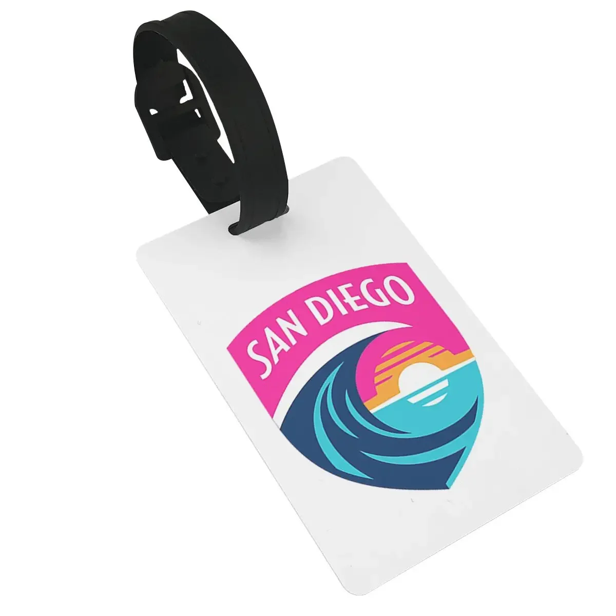 San Diego Wave Luggage Tags Suitcase Accessories Travel PVC Fashion Baggage Boarding Tag Portable Label Holder ID Name Address
San Diego Wave Luggage Tags Suitcase Accessories Travel PVC Fashion Baggage Boarding Tag Portable Label Holder ID Name Address