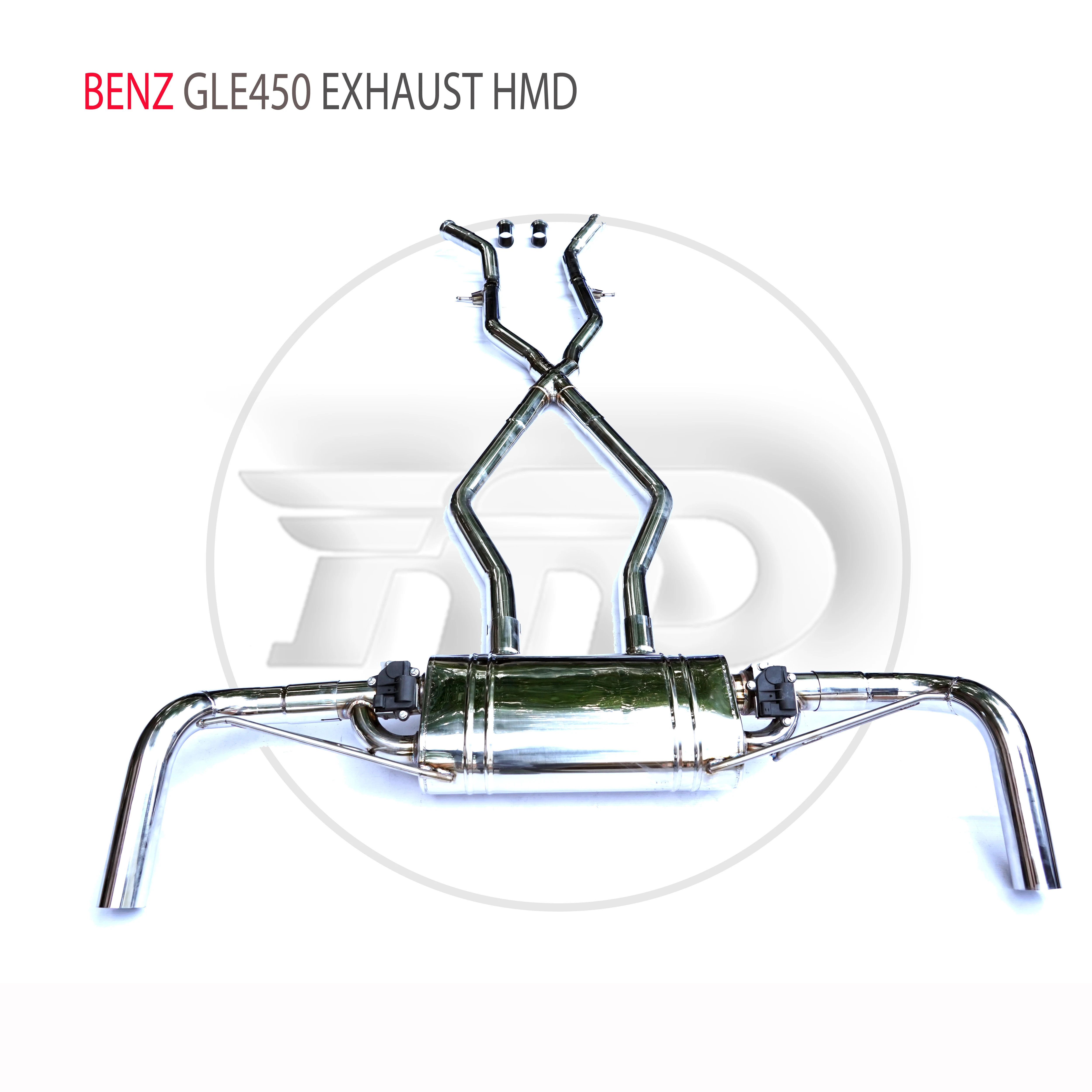 HMD Stainless Steel Exhaust System Manifold is Suitable for BENZ GLE450 3.0T Auto Modification Valve Muffler For Car
HMD Stainless Steel Exhaust System Manifold is Suitable for BENZ GLE450 3.0T Auto Modification Valve Muffler For Car