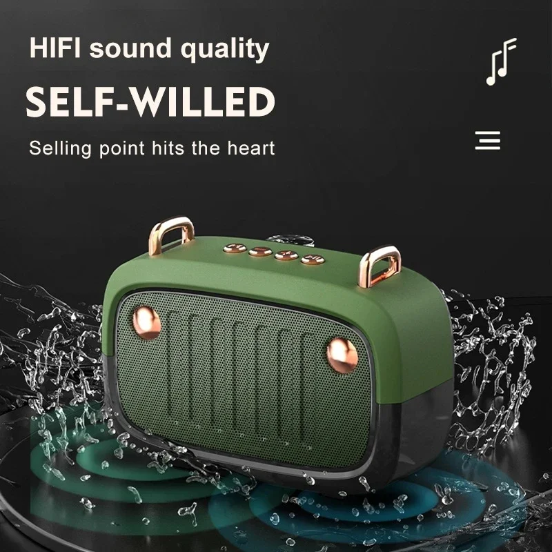 Yibilion Portable Bluetooth Speaker Wireless Multi-Function Mini Bluetooth Speaker Creative Subwoofer Speaker With FM Radio
Yibilion Portable Bluetooth Speaker Wireless Multi-Function Mini Bluetooth Speaker Creative Subwoofer Speaker With FM Radio